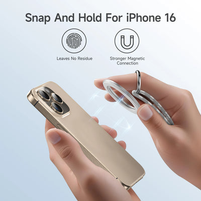 Magnetic Ring with Lanyard for Magsafe, MagSafe Accessories Compatible iPhone 16/15/14/13/12 Series,Android